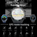 2024 New NFC Smart Watch Men Full Touch Screen Bluetooth Call GPS Track Compass IP68 Heart Rate ECG+PPG 1.5 Inch Smart Watches