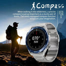 2024 New NFC Smart Watch Men Full Touch Screen Bluetooth Call GPS Track Compass IP68 Heart Rate ECG+PPG 1.5 Inch Smart Watches
