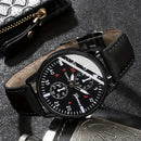 3pcs Men's New Fashion Versatile Watch - Quartz Movement, Sunglasses, Wallet Perfect Business and Leisure Party Gift