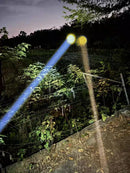 800W High Power LED Flashlight Rechargeable Yellow White Light Lantern Powerful Tactical Flashlight Super Bright LongRange Torch