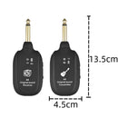 Wireless Guitar System Built in 4 Channels Wireless Guitar Transmitter Receiver for Electric Guitar Bass Violin