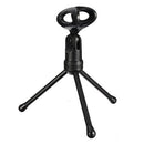 Professional Microphone P2 Metal Condenser Microphones For Computer Laptop Studio PC Recording Voice Skype Gaming